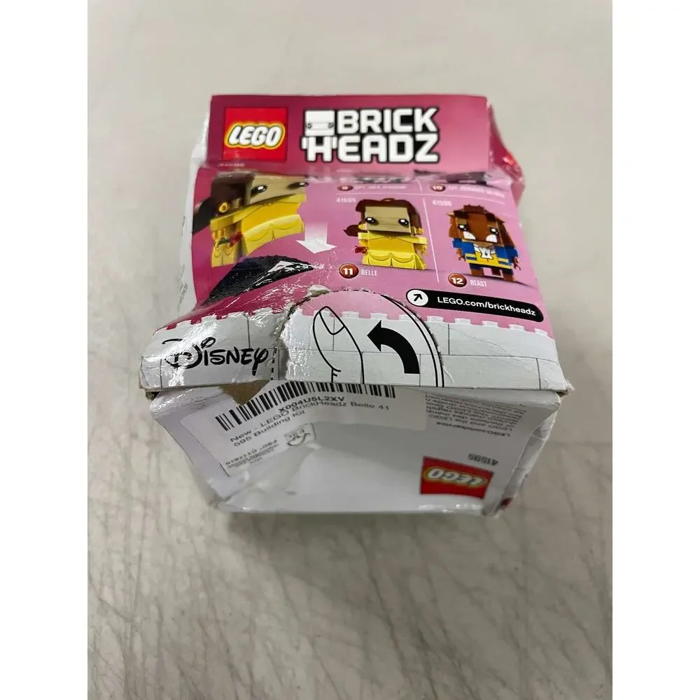 LEGO BrickHeadz Belle 41595 Disney Beauty and the Beast New Damaged Box